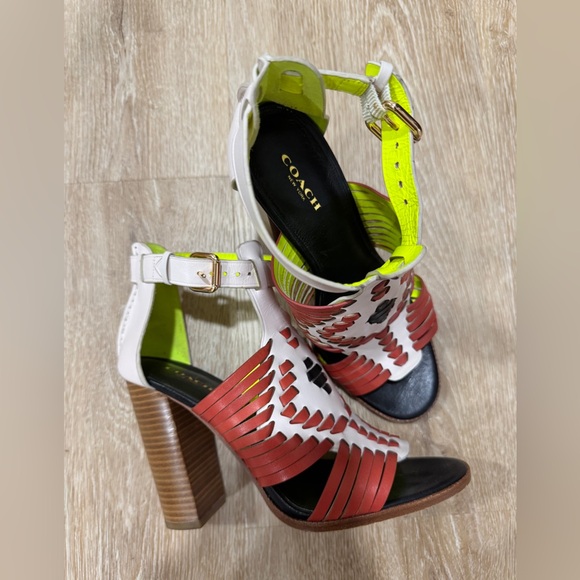 Coach Sandal Strappy Heels - Picture 1 of 4